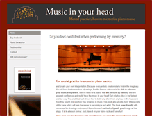 Tablet Screenshot of musicmemorization.com